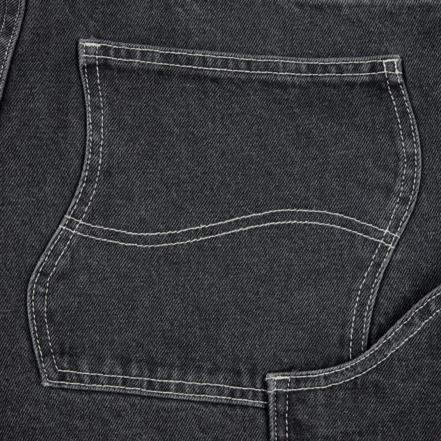 Classic Denim Short, Faded Black