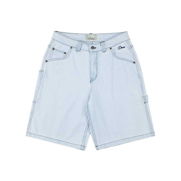 Dime Classic Denim Shorts, Faded Blue