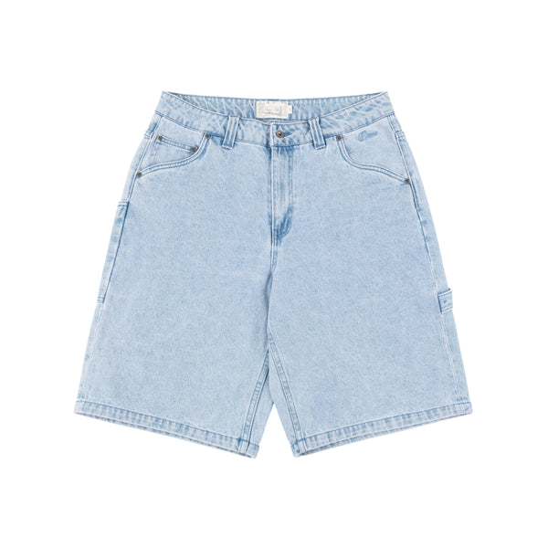 Dime Classic Denim Shorts, Blue Washed