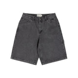 Classic Denim Shorts, Faded Black