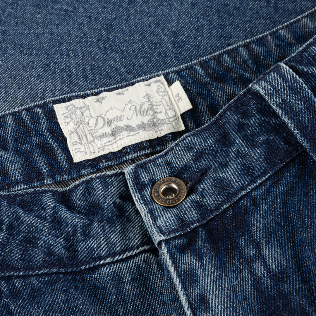 Classic Denim Shorts, Faded Indigo