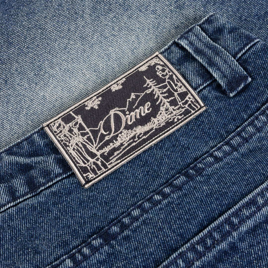 Classic Denim Shorts, Faded Indigo