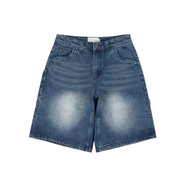 Dime Classic Denim Shorts, Faded Indigo