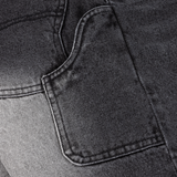 Classic Denim Shorts, Sandblasted Black