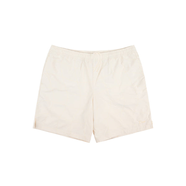 Dime Wave Quilted Shorts, Cream