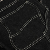 Classic Denim Shorts, Black Washed