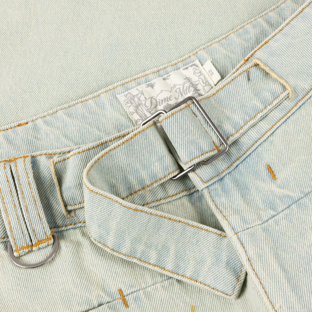 Tech Denim Shorts, Sandblasted Desert