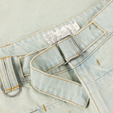 Tech Denim Shorts, Sandblasted Desert