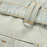 Tech Denim Shorts, Sandblasted Desert