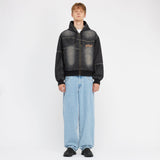 Classic Baggy Denim Pants, Blue Washed