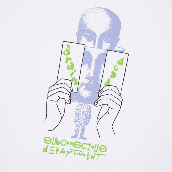 Brain Dead Subconscious Tee, White