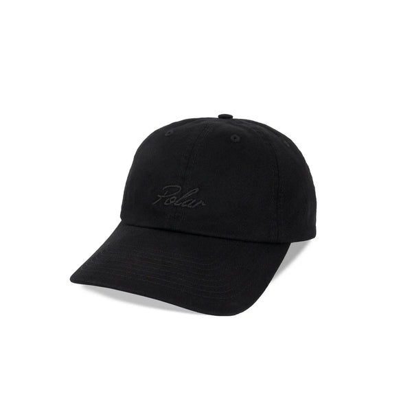 Polar Skate Co. Varsity Sai Cap, Black