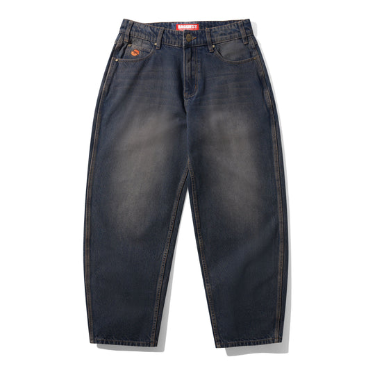 Santosuosso Denim Jeans, Dark Navy Tint