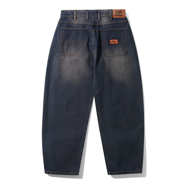 Butter Goods Santosuosso Denim Jeans, Dark Navy Tint