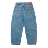 Santosuosso Denim Jeans, Distressed Indigo