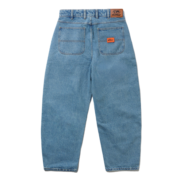 Butter Goods Santosuosso Denim Jeans, Distressed Indigo