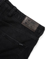 Santosuosso Denim Jeans, Flat Black