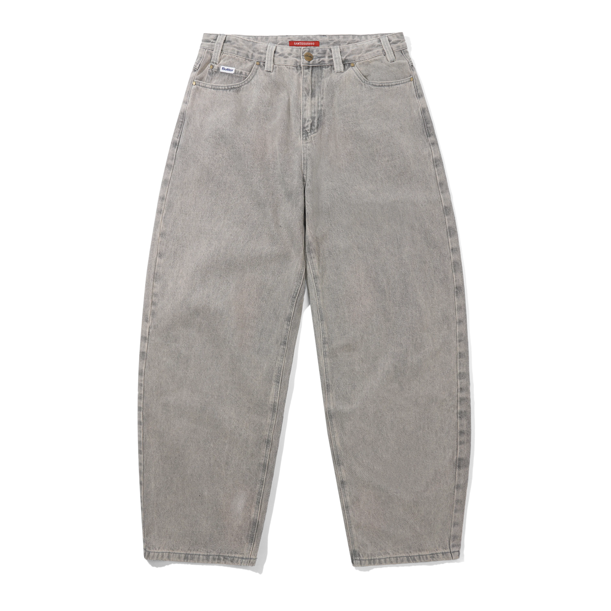 Santosuosso Denim Jeans, Grey Wash