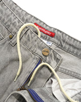 Santosuosso Denim Jeans, Grey Wash