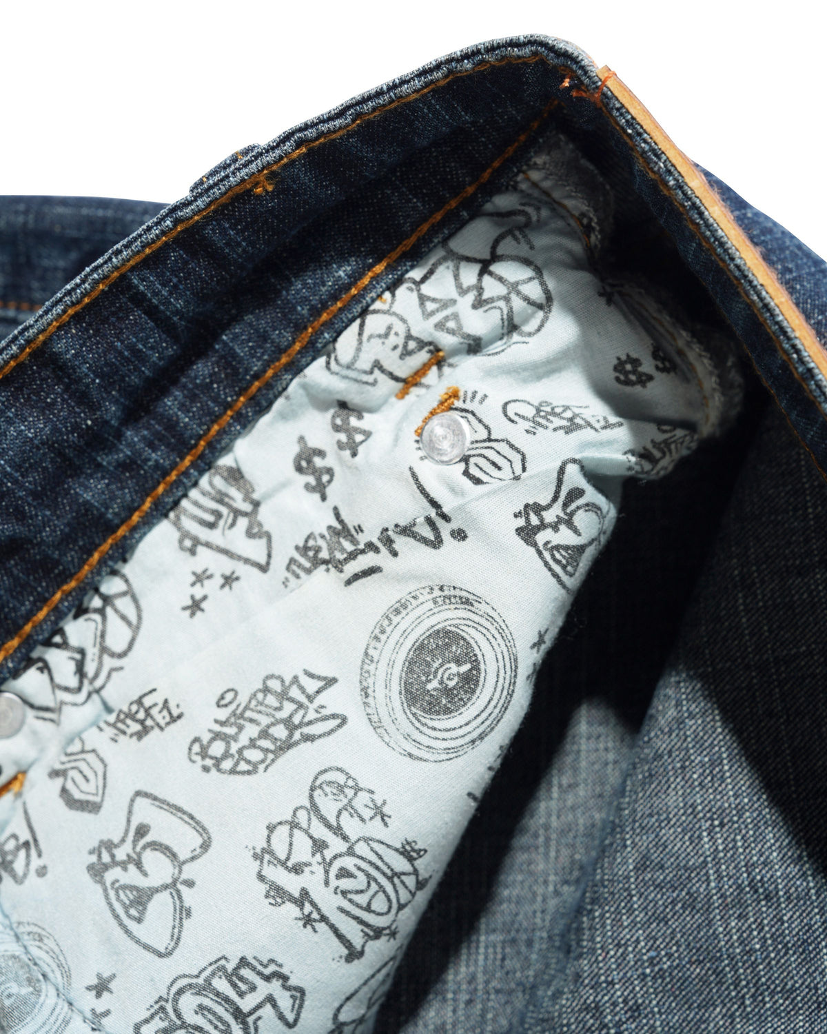 Santosuosso Denim Jeans, Streaky Navy