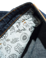 Santosuosso Denim Jeans, Streaky Navy