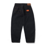 Santosuosso Denim Jeans, Washed Black