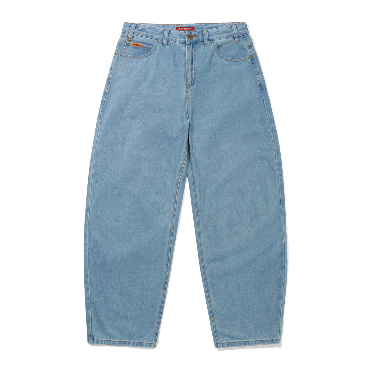 Santosuosso Denim Jeans, Washed Indigo