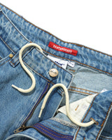 Santosuosso Denim Jeans, Washed Indigo