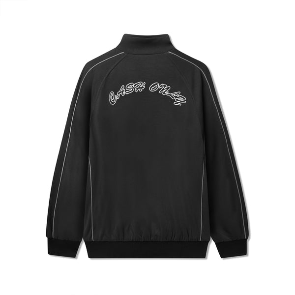 Cash Only Satriale Track Jacket, Black