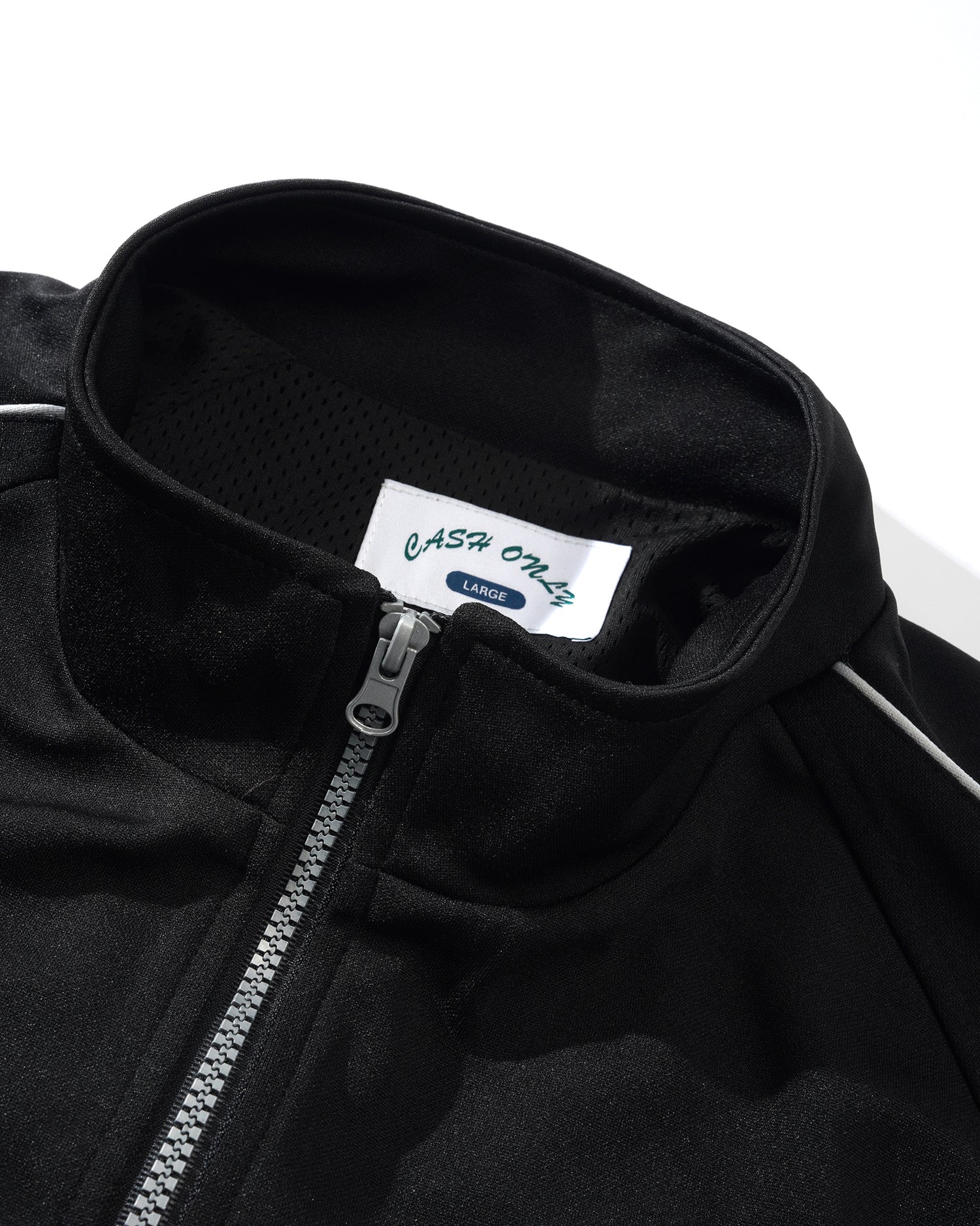 Satriale Track Jacket, Black