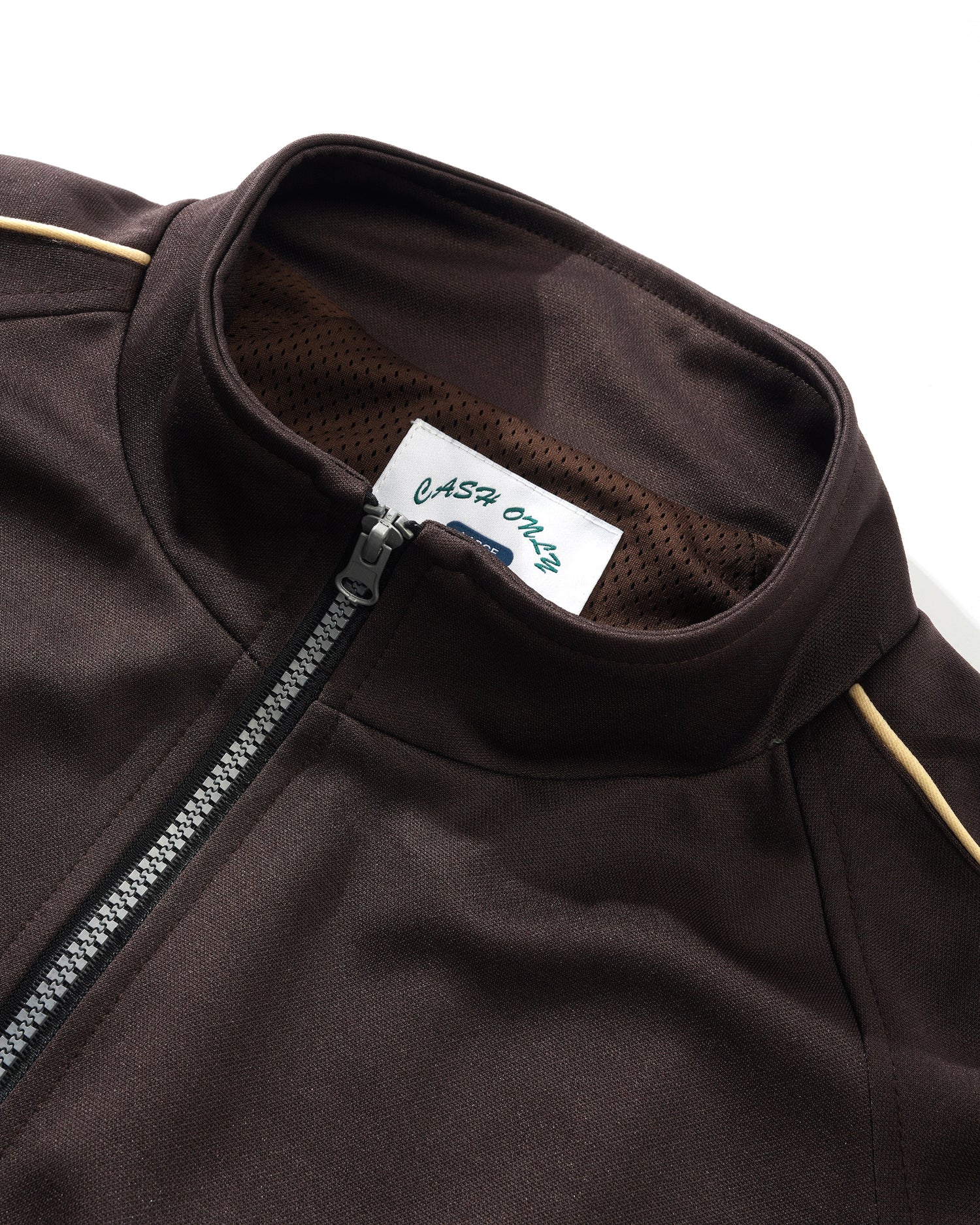 Satriale Track Jacket, Brown