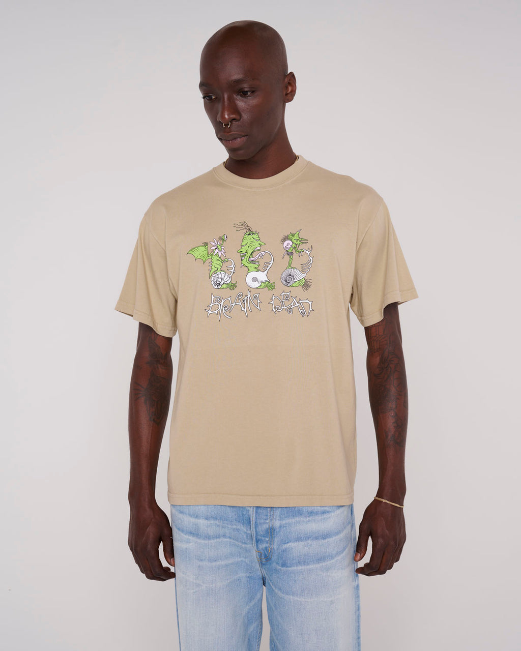 Scooter Freaks Tee, Sand