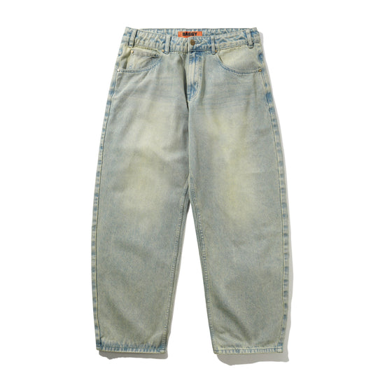 Scorpion Stitch Denim Jeans, Tinted Light Blue