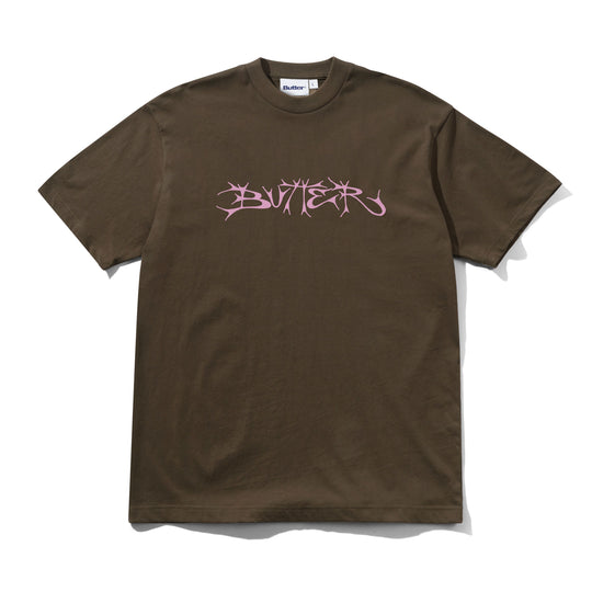 Scrawling Tee, Chestnut
