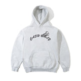 Screw Logo Pullover Hood, Ash