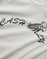 Screw Logo Tee, Ash