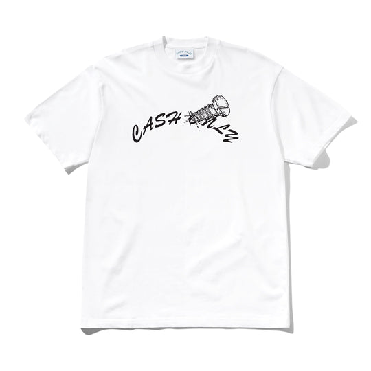 Screw Logo Tee, White