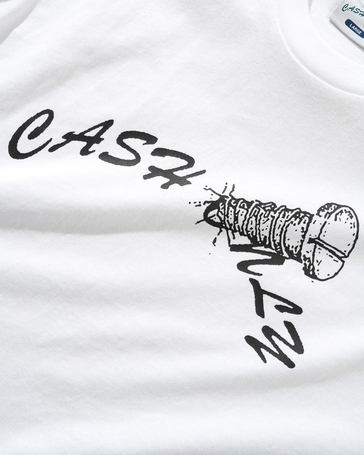 Screw Logo Tee, White