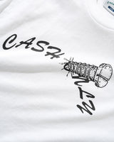 Screw Logo Tee, White