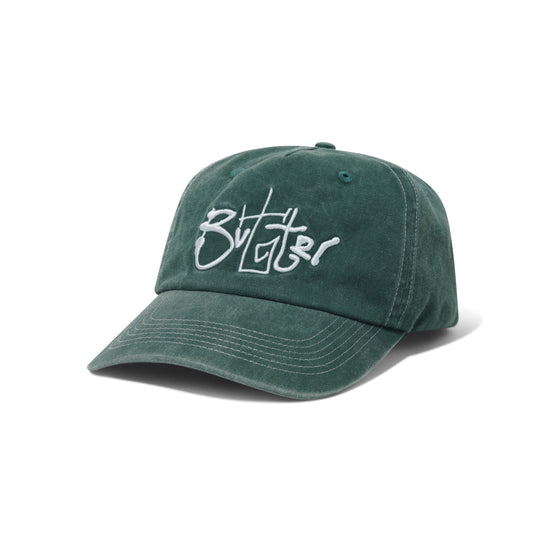 Scribble 5 Panel Cap, Washed Forest