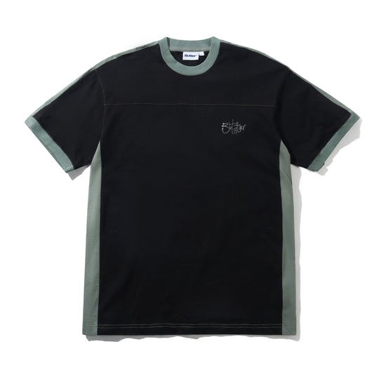 Scribble Football Tee, Black / Canteen