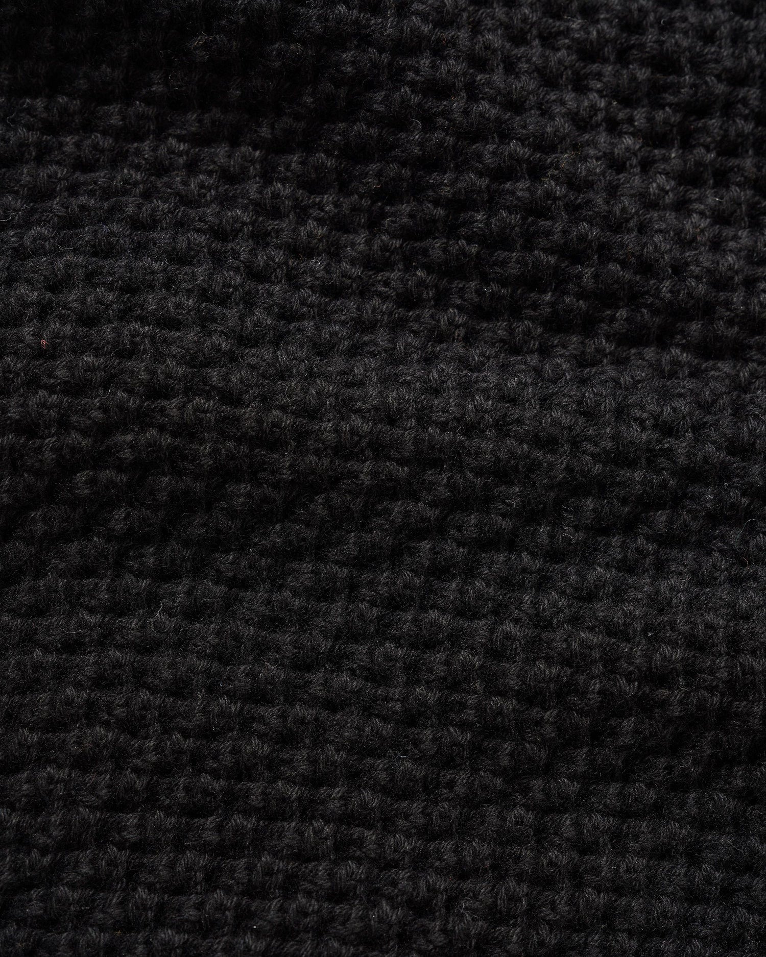 Scribble Knit Sweater, Black