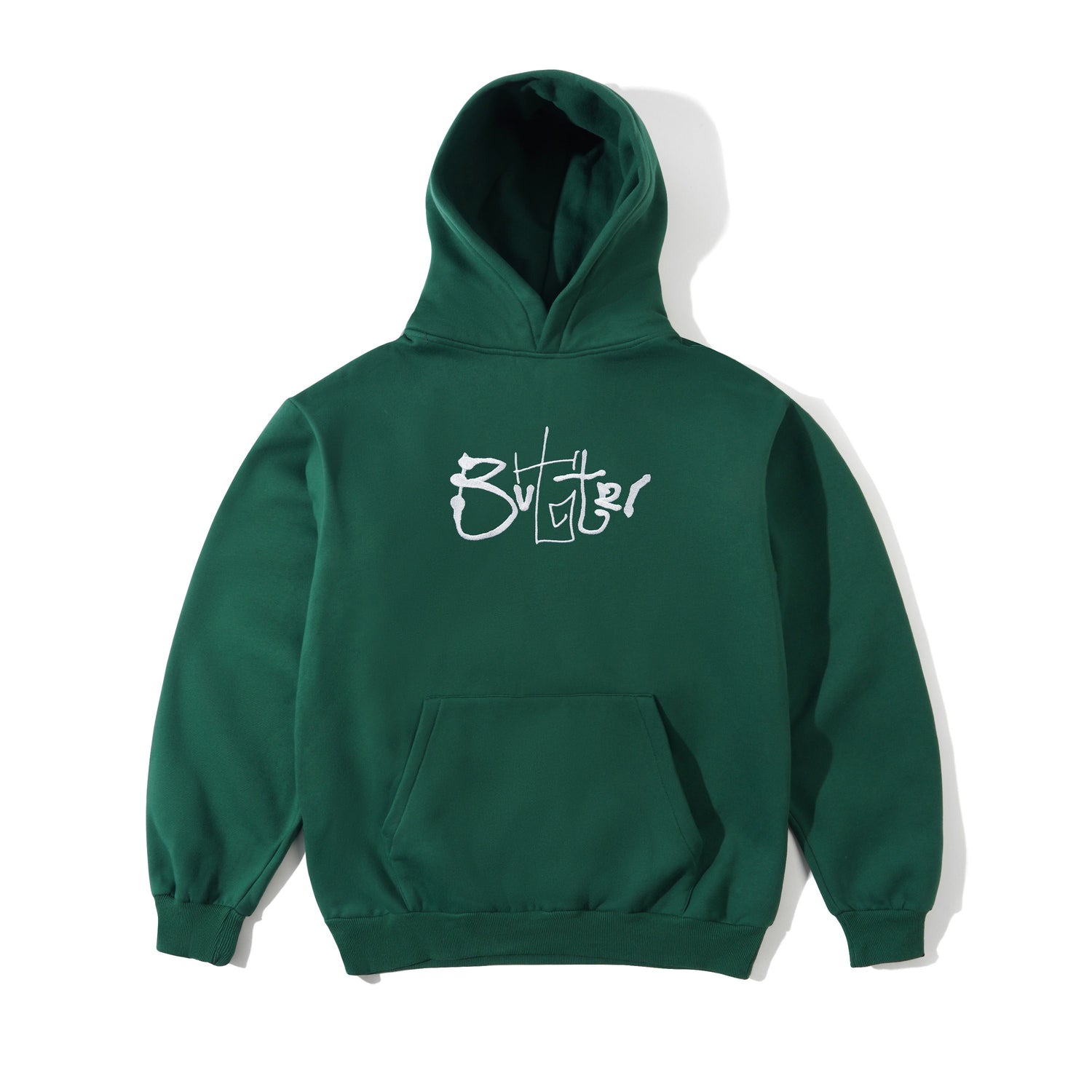 Scribble Pullover Hood, Forest Green