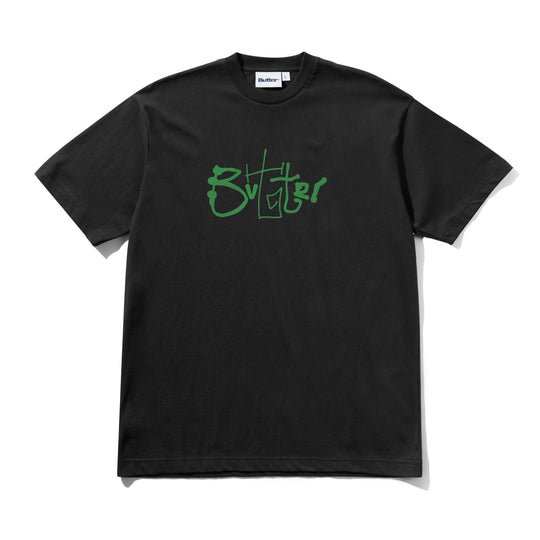 Scribble Tee, Black