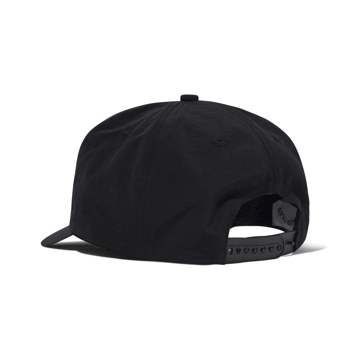 Script 5 Panel Cap, Black
