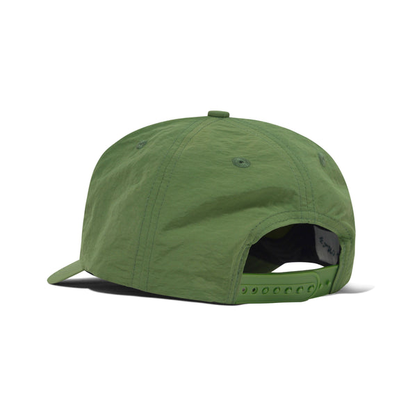 Cash Only Script 5 Panel Cap, Grass