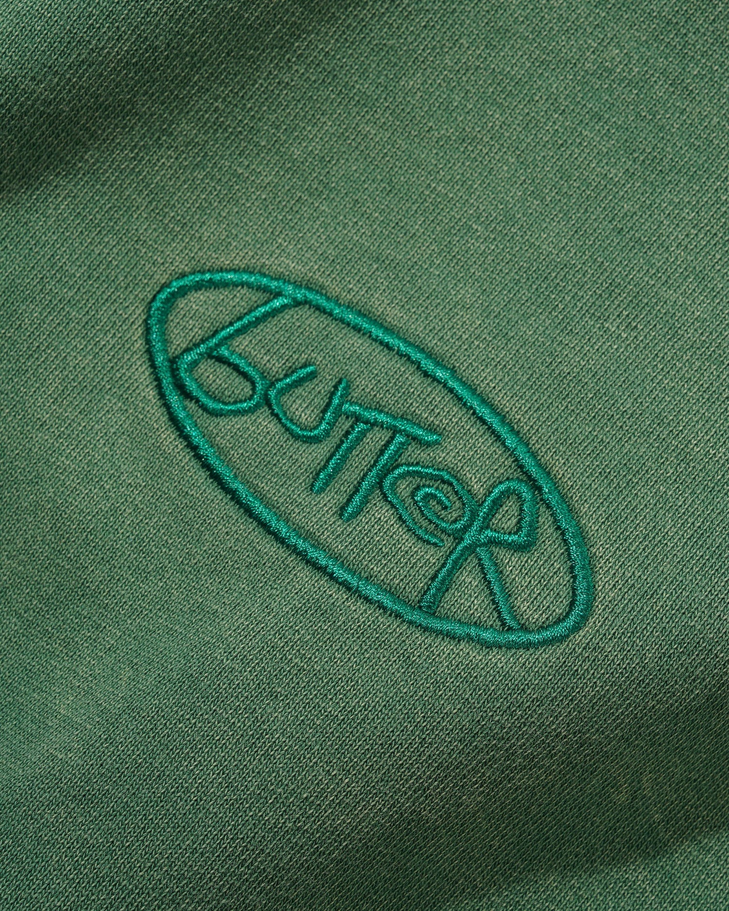 Scrubbed Crewneck, Fern