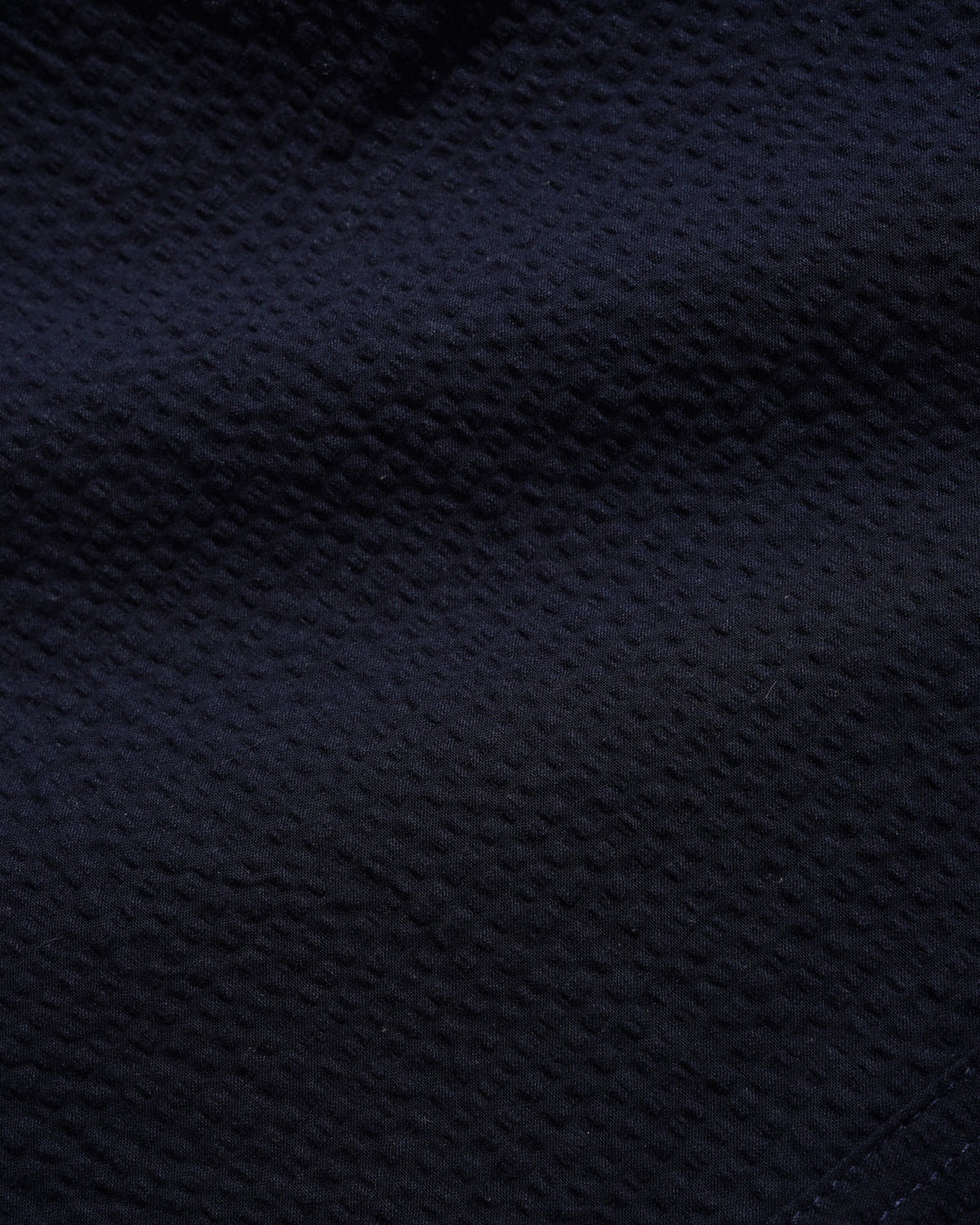 Seersucker Pleated Shorts, Overdyed Navy