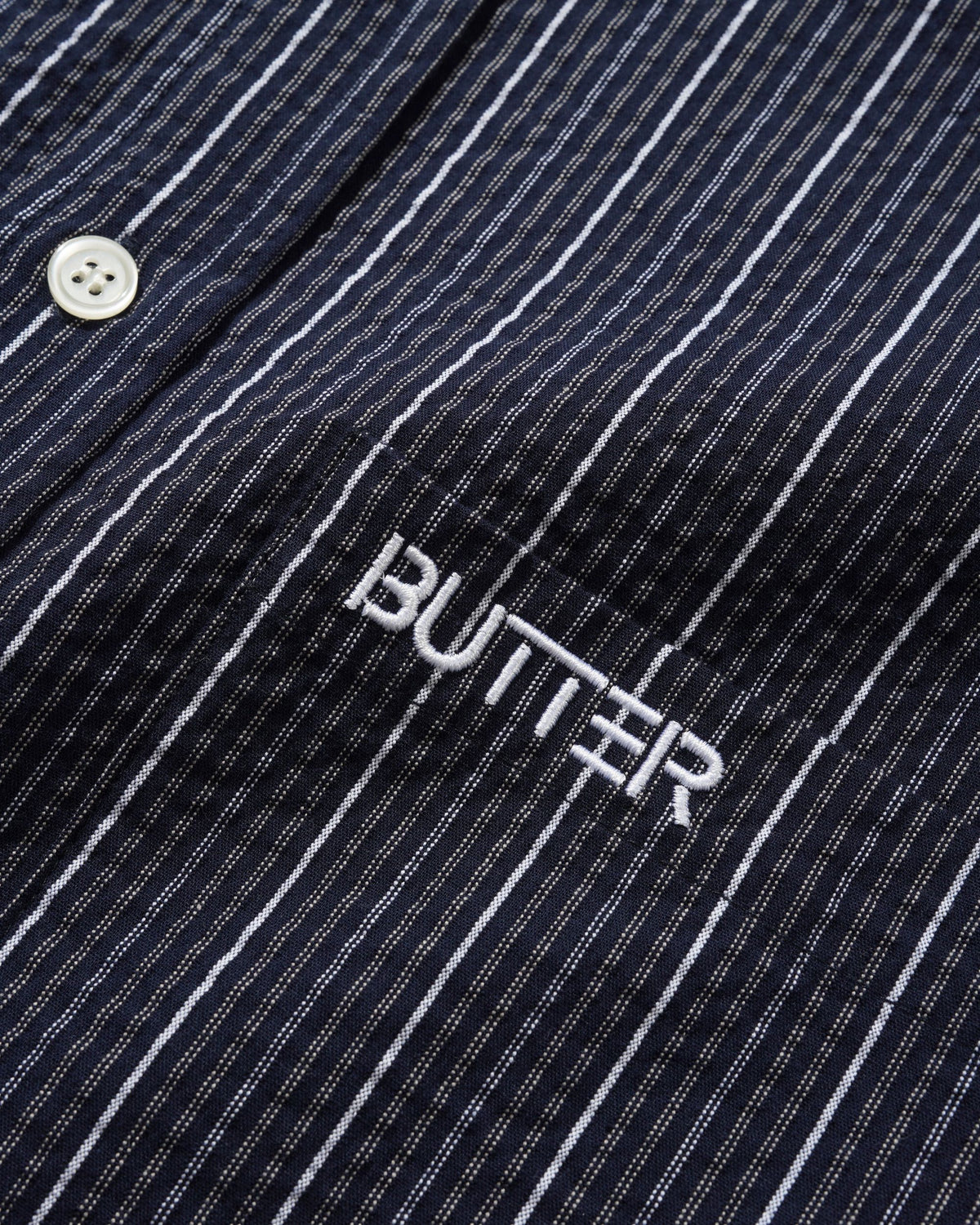 Seersucker Shirt, Navy