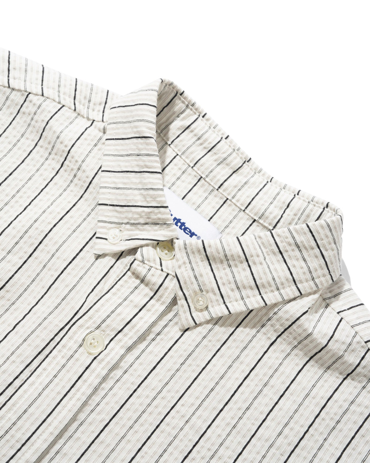 Seersucker Shirt, White